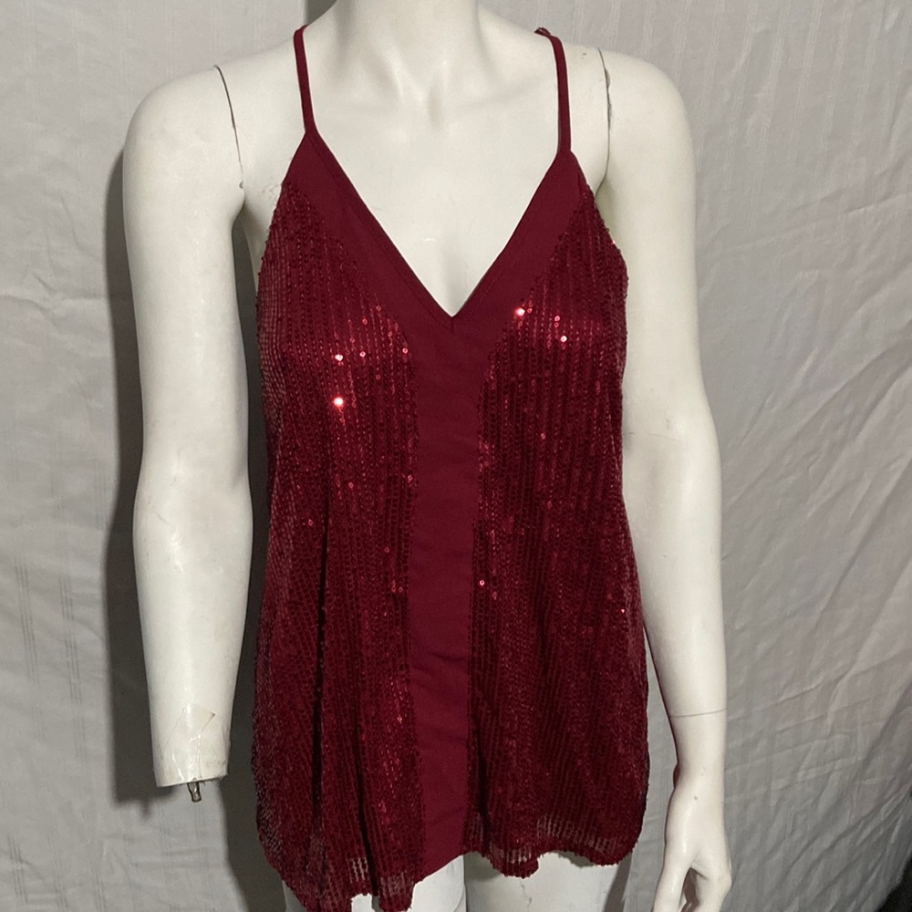 Tank top 95% polly and 5% spandex blend